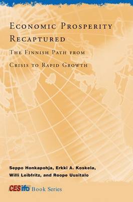 Economic Prosperity Recaptured by Seppo Honkapohja image