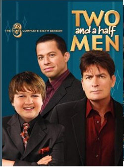 Two and a Half Men - The Complete 6th Season (4 Disc Set) on DVD image