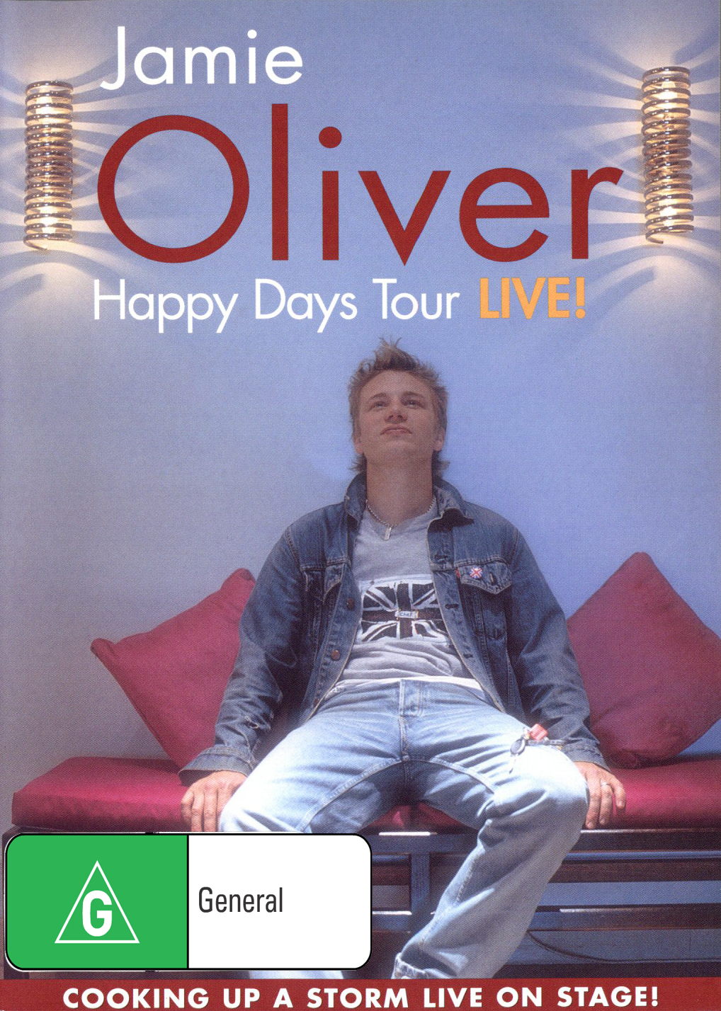 Jamie Oliver Happy Days Tour - Live! on DVD image