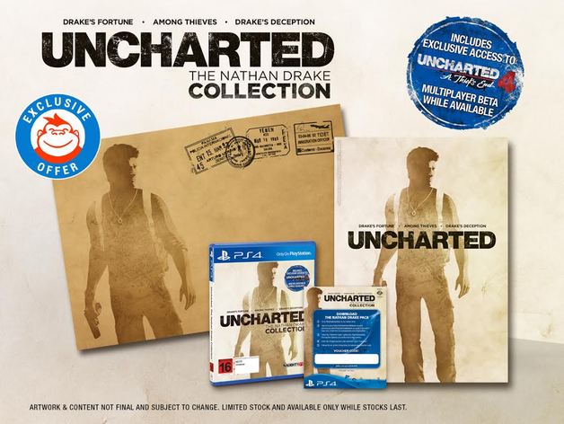 Uncharted: The Nathan Drake Mighty Explorer Pack Collection on PS4