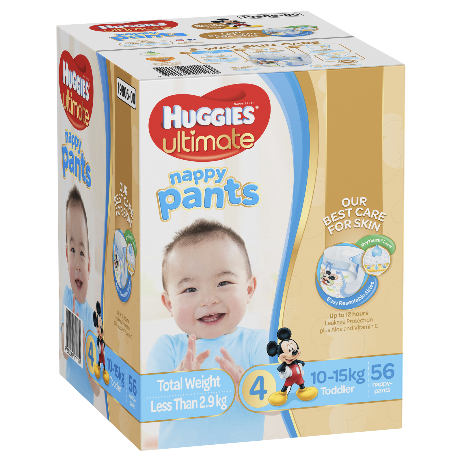 Huggies Ultimate Nappy Pants: Jumbo Pack - Toddler Boy 10-15kg (56) image