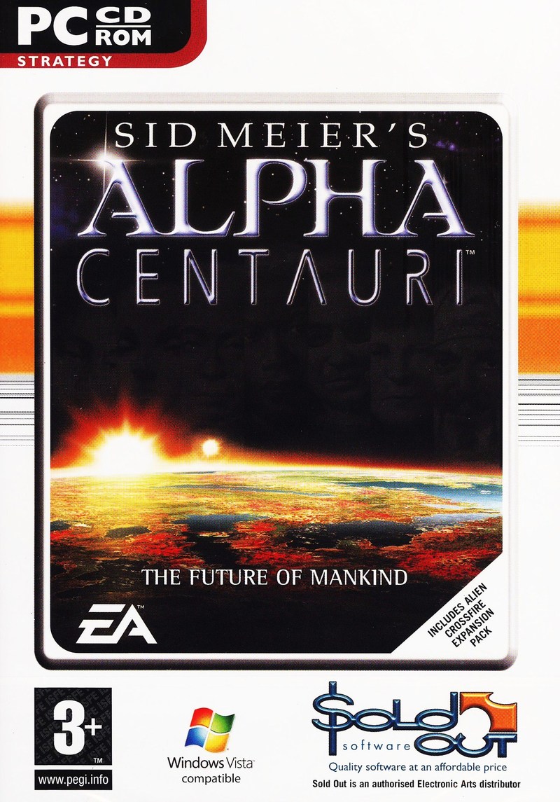 Sid Meier's Alpha Centauri (includes Crossfire expansion pack!) for PC image