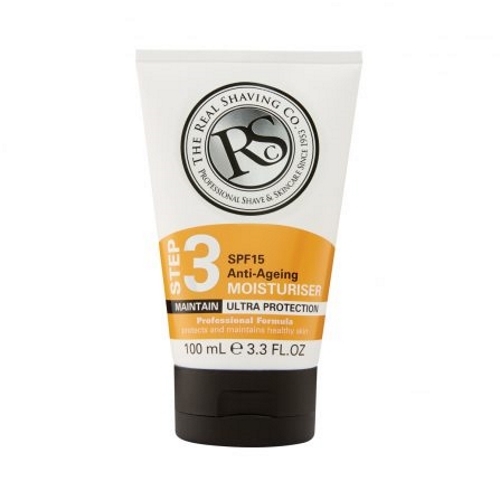 Buy Real Shaving Co. AntiAgeing Moisturiser SPF15 (100ml) at Mighty