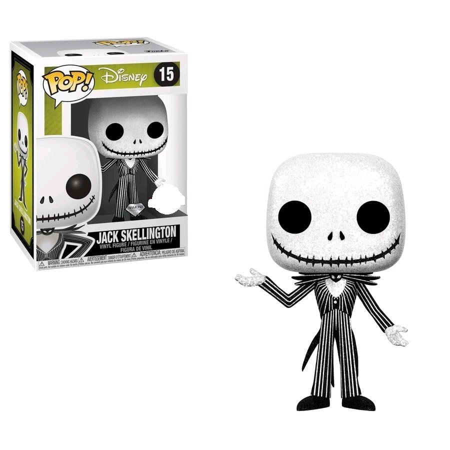 Nightmare Before Christmas - Jack Skellington (Diamond Glitter Ver.) Pop! Vinyl Figure image