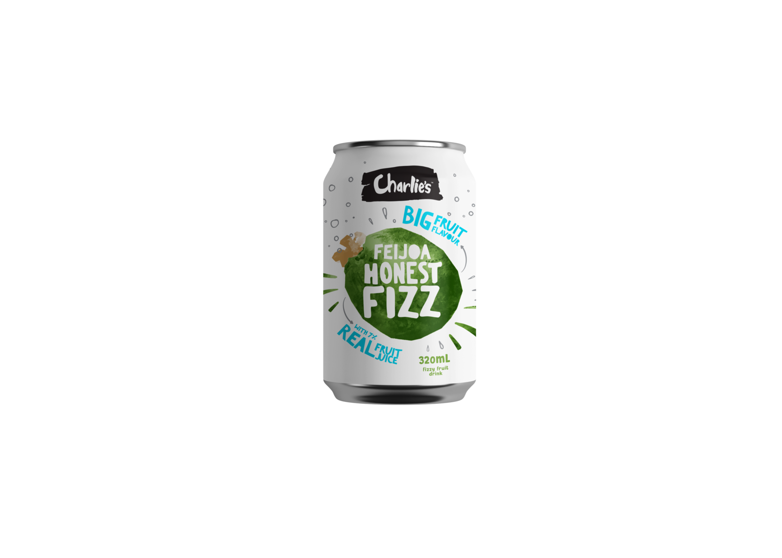 Charlie's Honest Fizz - Feijoa 320ml (12 Pack) image