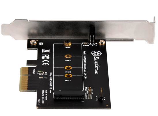SilverStone ECM21 M.2 to PCIEx4 Adapter Card image