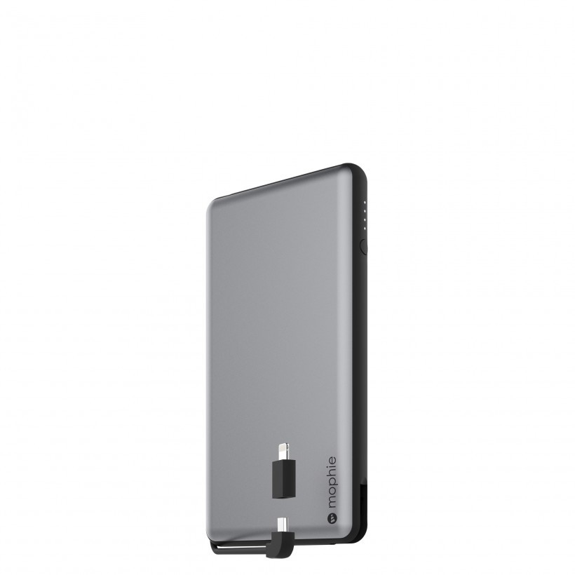 Mophie Powerstation Plus XL 12000mAh Power Bank (Space Gray) image