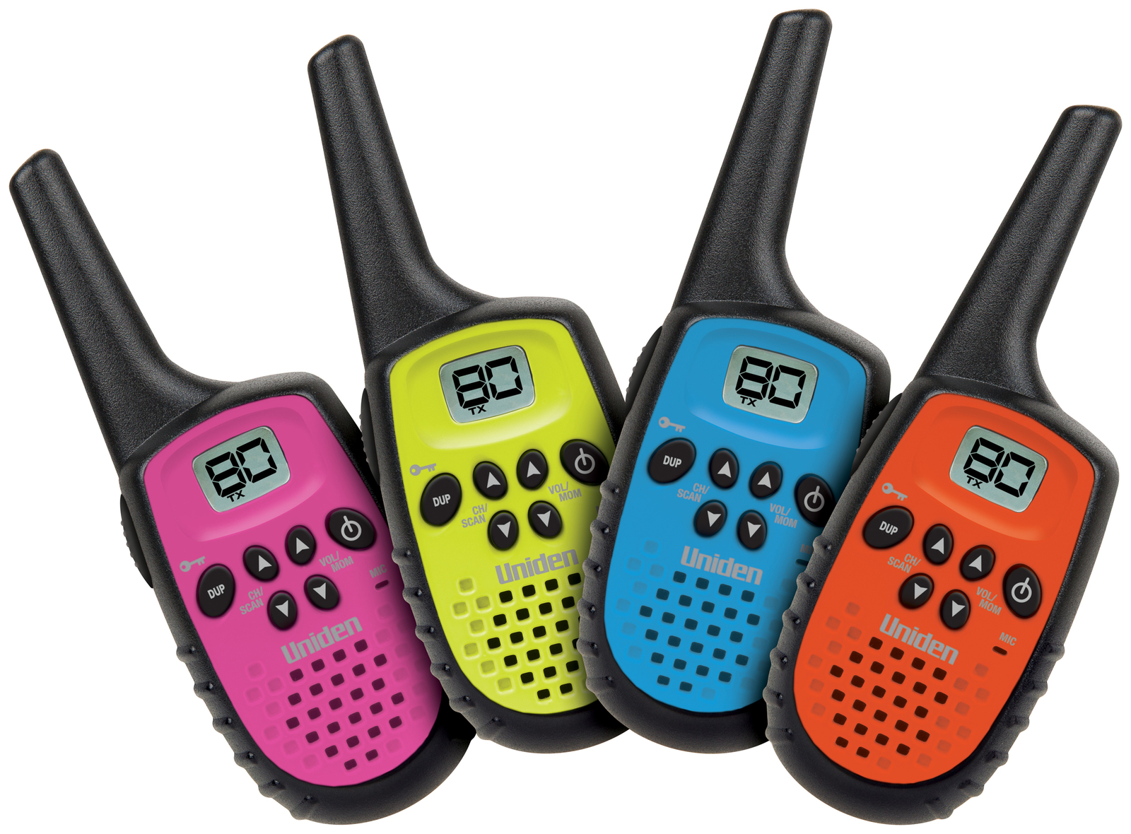 Uniden UH35-4 Quad Pack 500mW UHF-CB Handhelds image