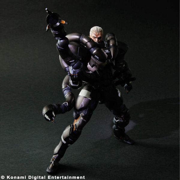 Metal Gear Solid 2 Play Arts Kai Solidus Snake Action Figure