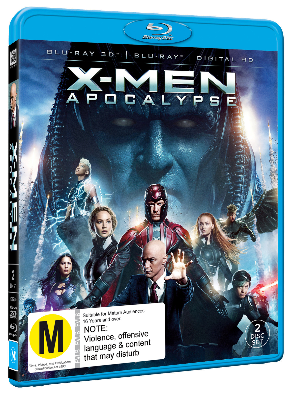 X-Men Apocalypse on Blu-ray, 3D Blu-ray image