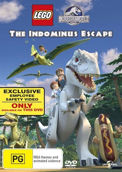 Lego Jurassic World: The Indominus Escape on DVD image