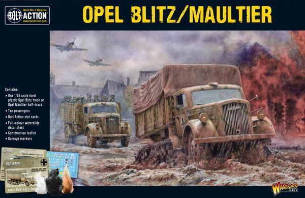 Bolt Action - German Army Opel Blitz & Maultier image