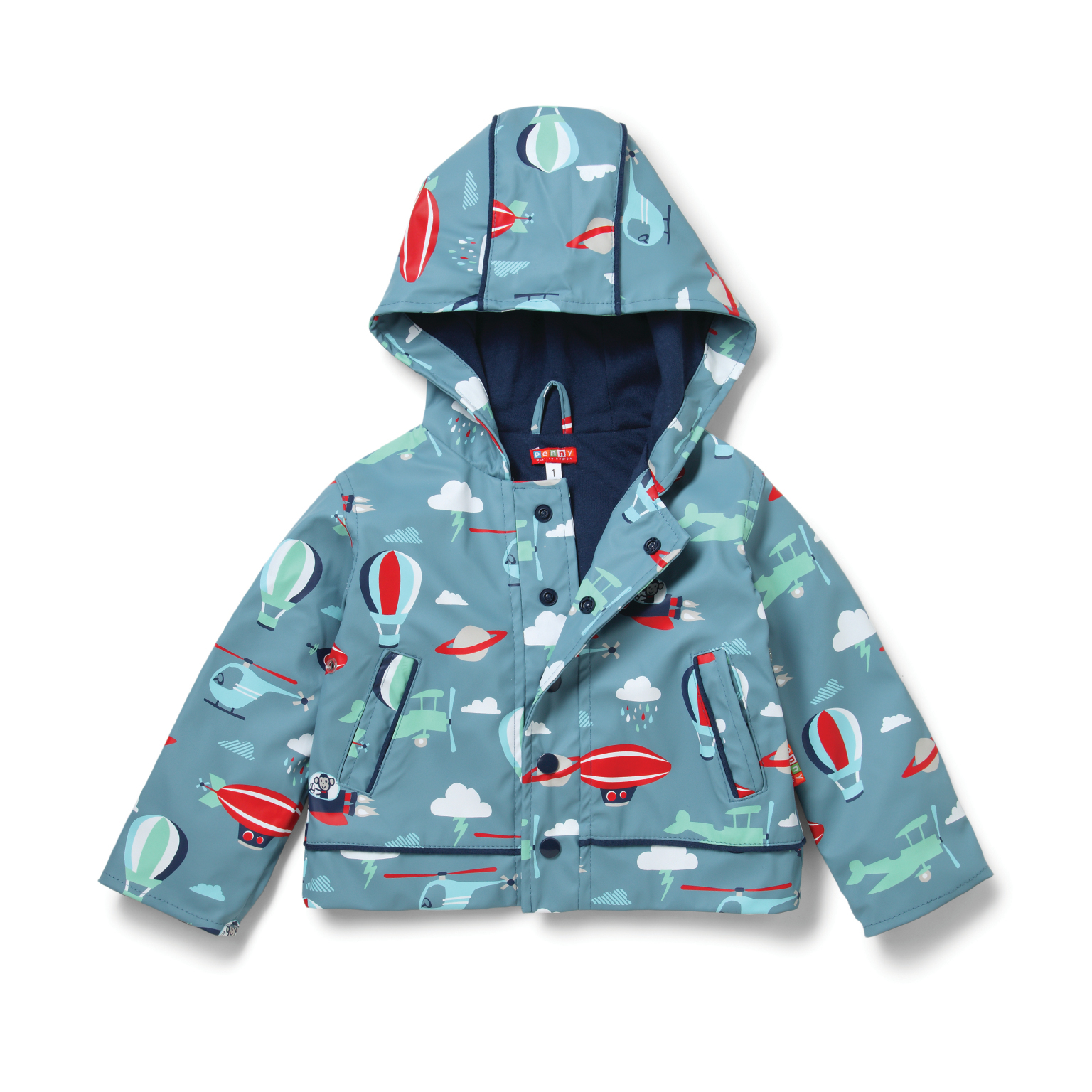 Raincoat Space Monkey - Size 1-2 image