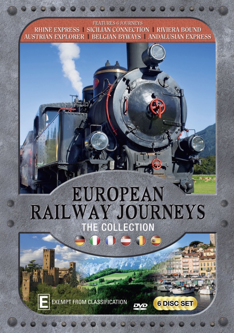 European Railway Journeys on DVD image
