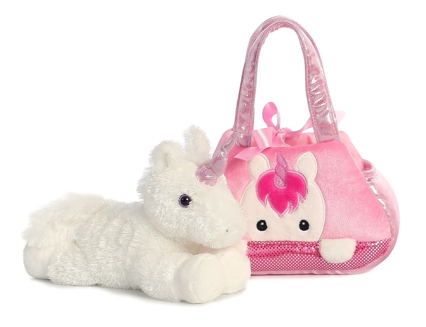 Aurora: Fancy Pal Pet Carriers - Peek a Boo Unicorn image