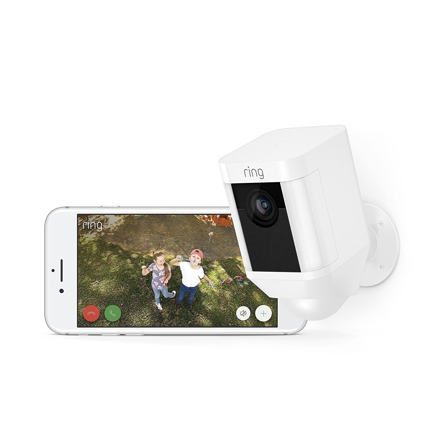 Ring: Spotlight Camera with Battery - White image