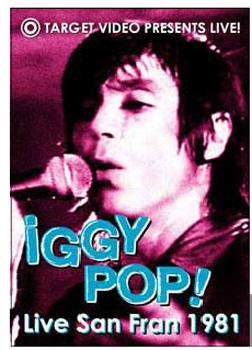 Iggy Pop - Live San Fran 1981 on DVD image