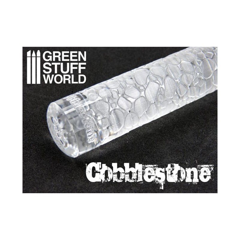 Greenstuff World Texture Rolling Pin: Cobblestone image