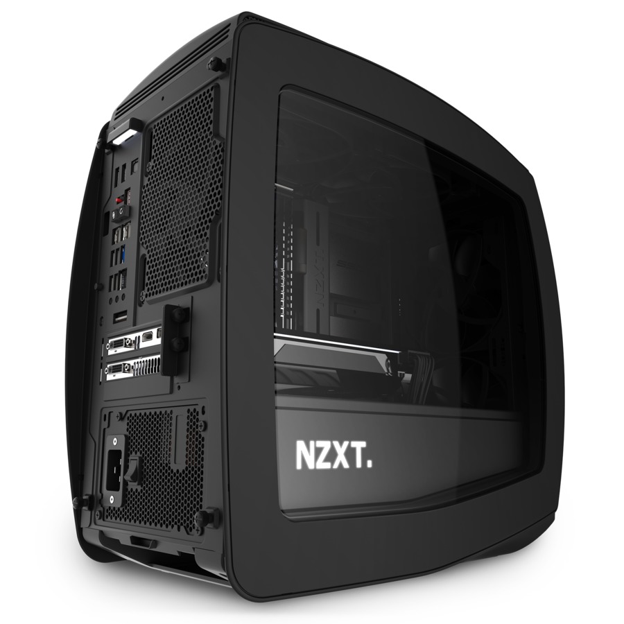 NZXT Manta Mini-ITX Case - Black/Black image