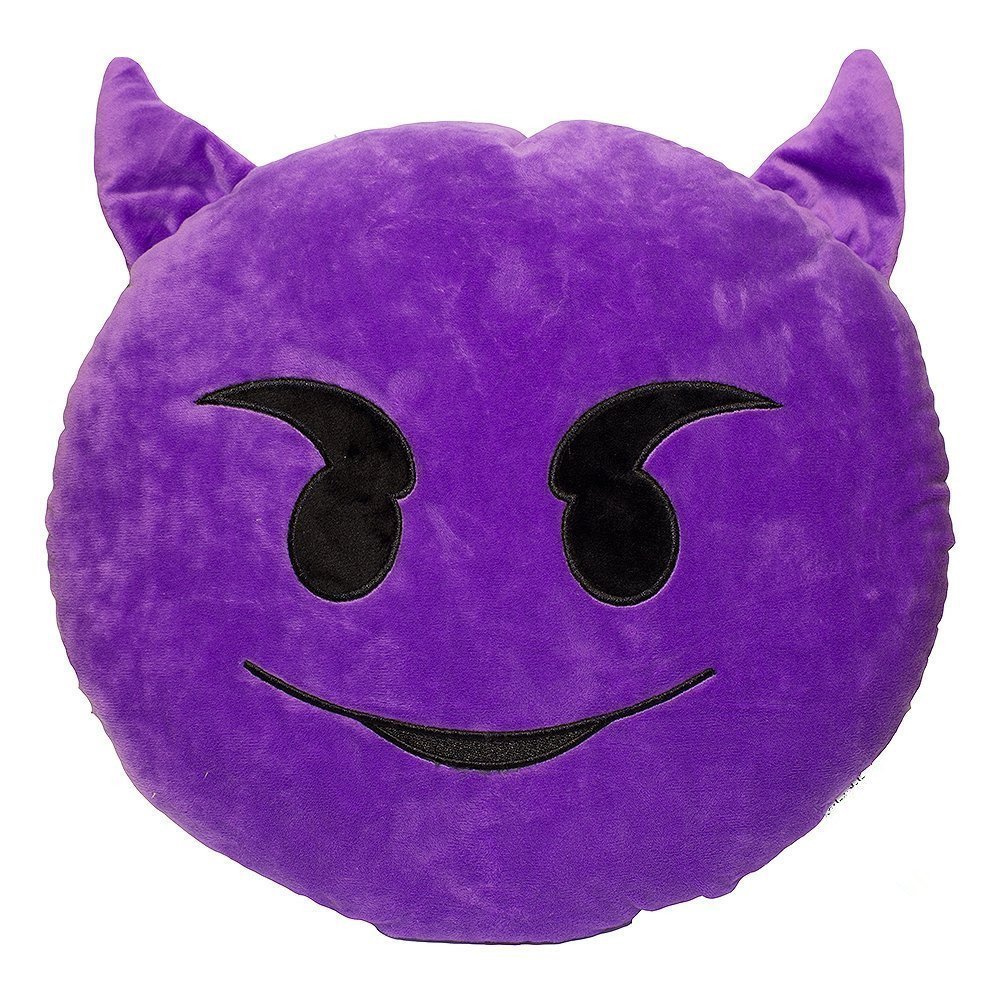 Smiling Devil Eye Cushion - 34cm image