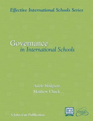 Governance in International Schools by Adele Hodgson image