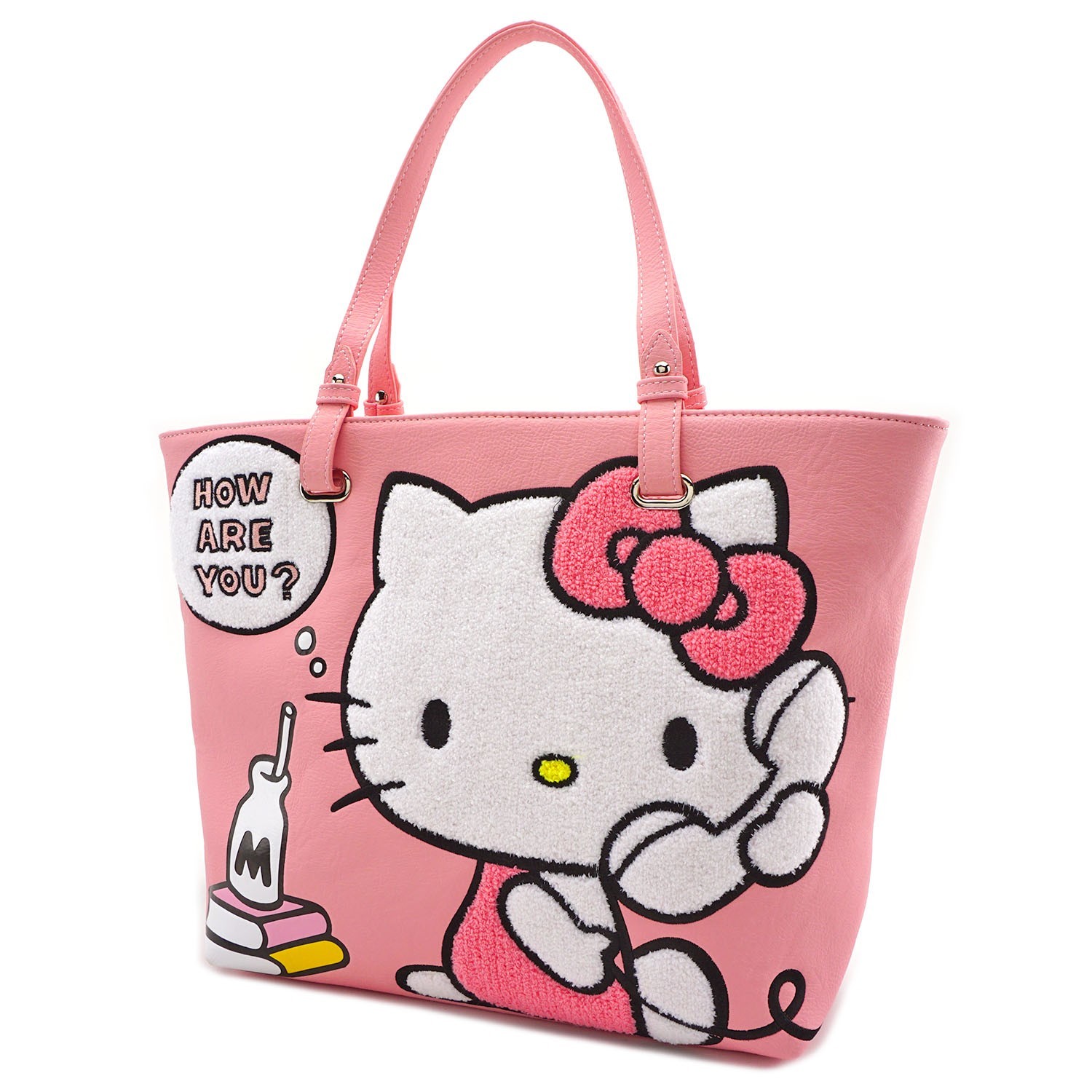 Loungefly: Hello Kitty - How Are You Pink Tote Bag