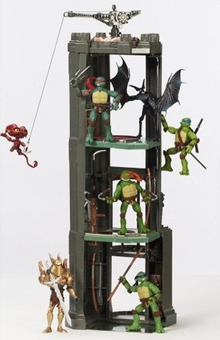 Teenage Mutant Ninja Turtles - Monster Action Tower Playset image