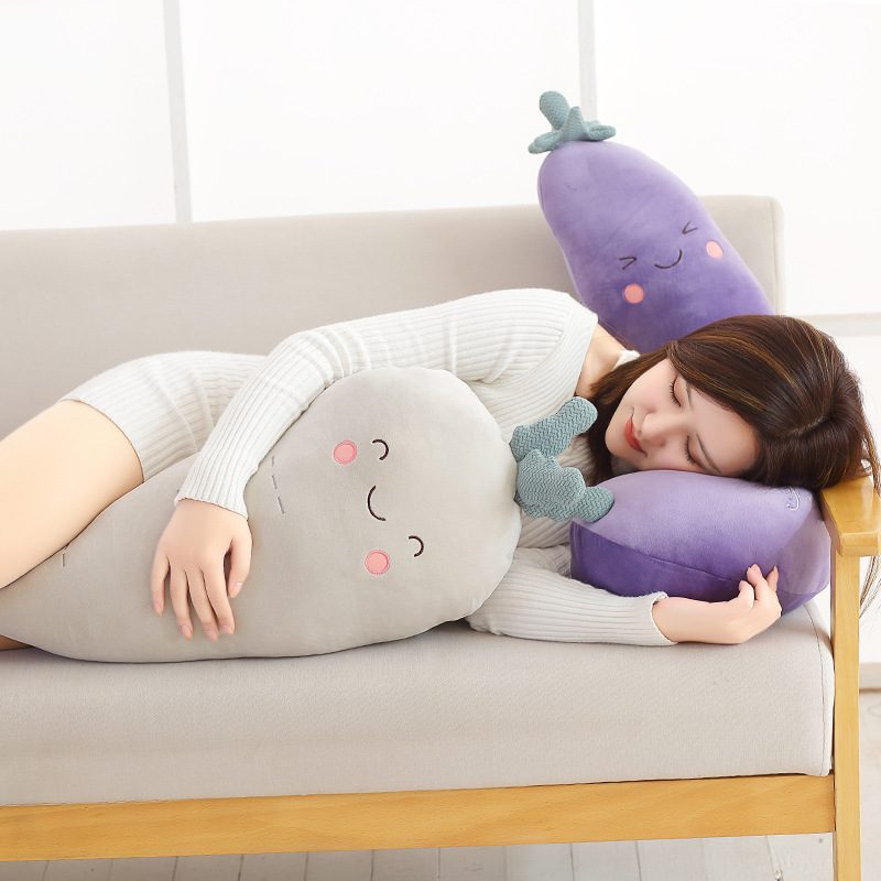 Gorilla: Giant Eggplant Hugging Pillow image