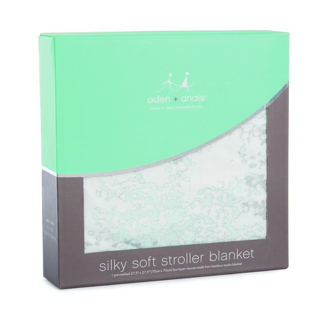 Buy Aden + Anais Silky Soft Bamboo Stroller Blanket Metallic
