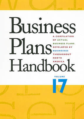 Business Plans Handbook, Volume 17 image