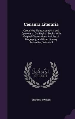 Censura Literaria image