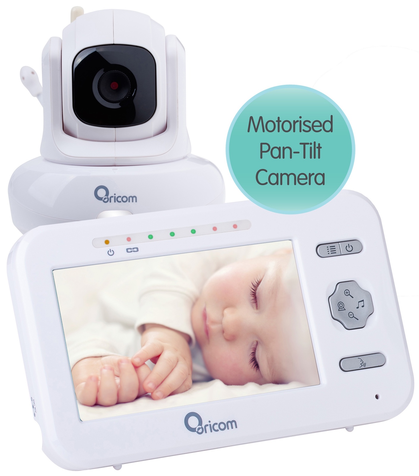 Oricom: Secure850 Digital Video Baby Monitor with Pan-Tilt Camera image