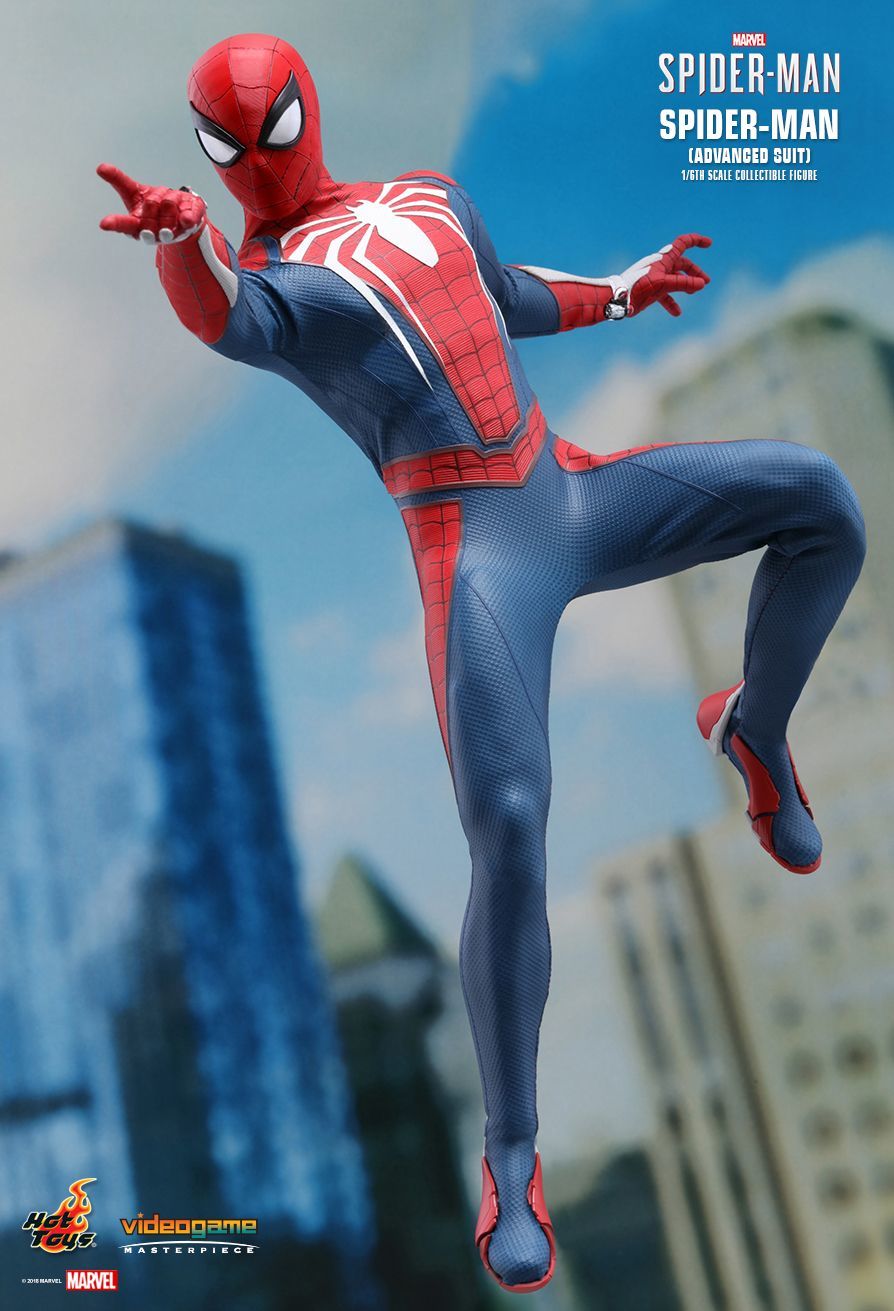 Spider-Man (2018): Advanced Suit - 12" Articulated Figure image