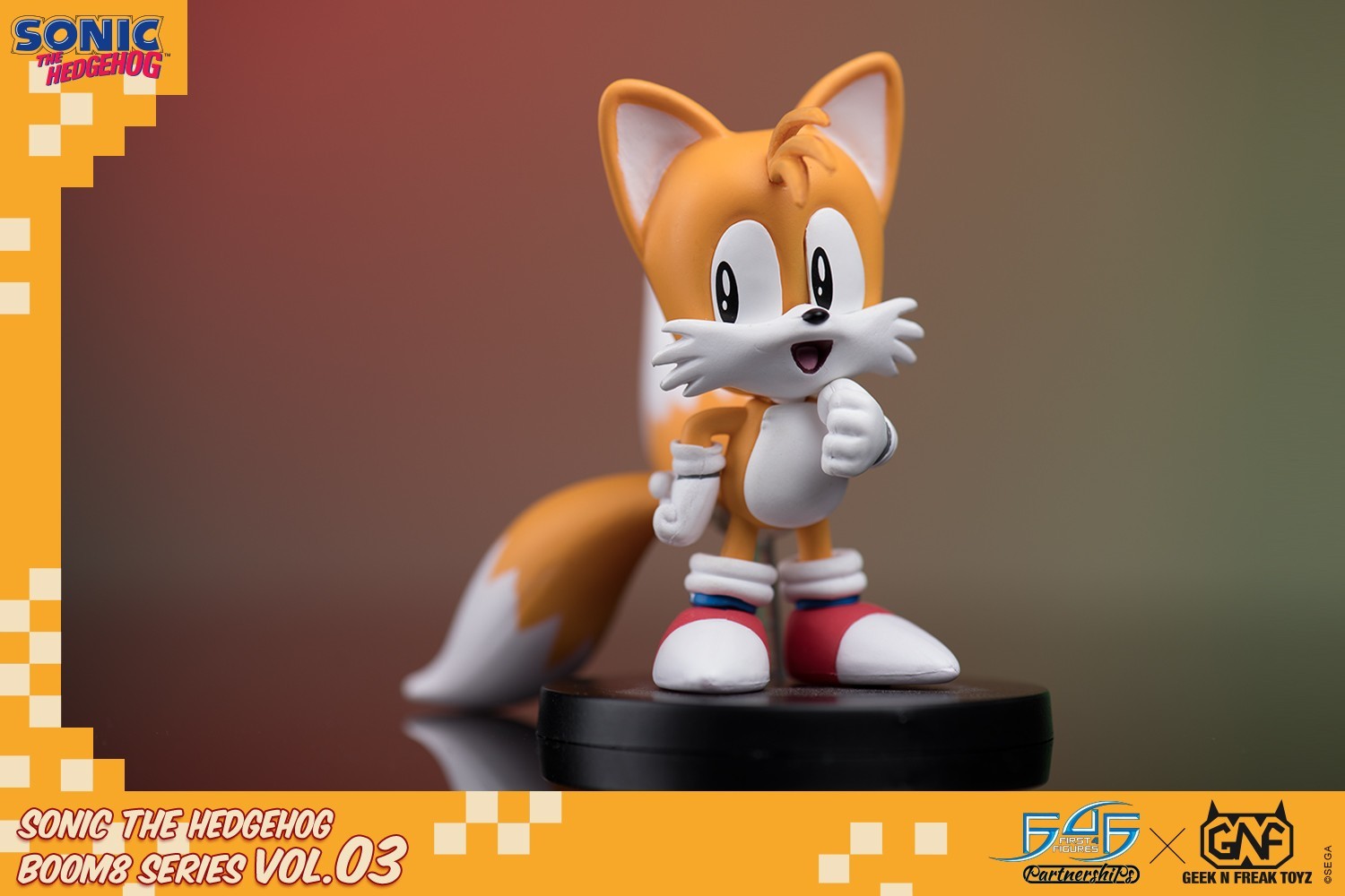 Sonic the Hedgehog: Tails - 3" Boom8 Figure image