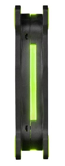 120mm ThermalTake Riing 12 Radiator Fan - Green LED image