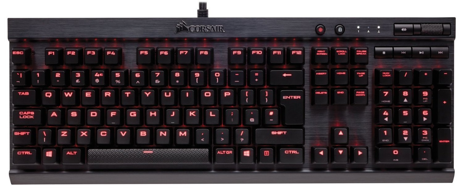 Corsair K70 Rapidfire Mechanical Gaming Keyboard (Cherry MX Speed) image