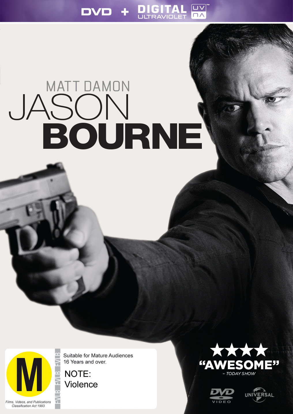 Jason Bourne on DVD image