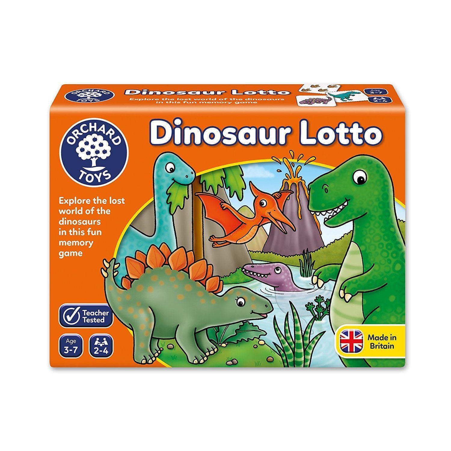 Orchard Toys : Dinosaur Lotto image