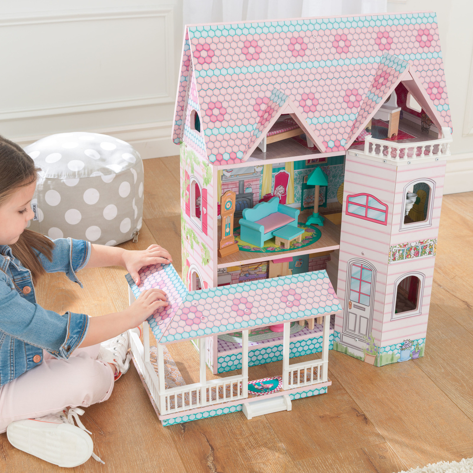 Buy KidKraft Abbey Manor Dollhouse at Mighty Ape NZ
