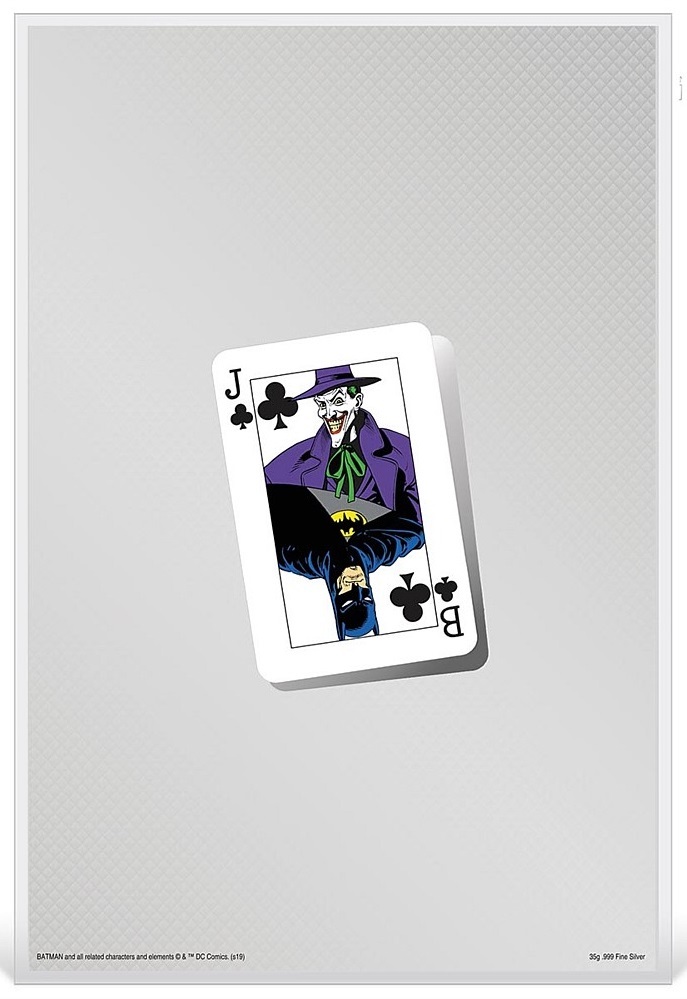 NZ Mint: DC Comics - Pure Silver Foil - Batman: The Killing Joke (35g) image