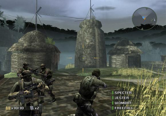 SOCOM 3: U.S. Navy Seals with Headset on PS2