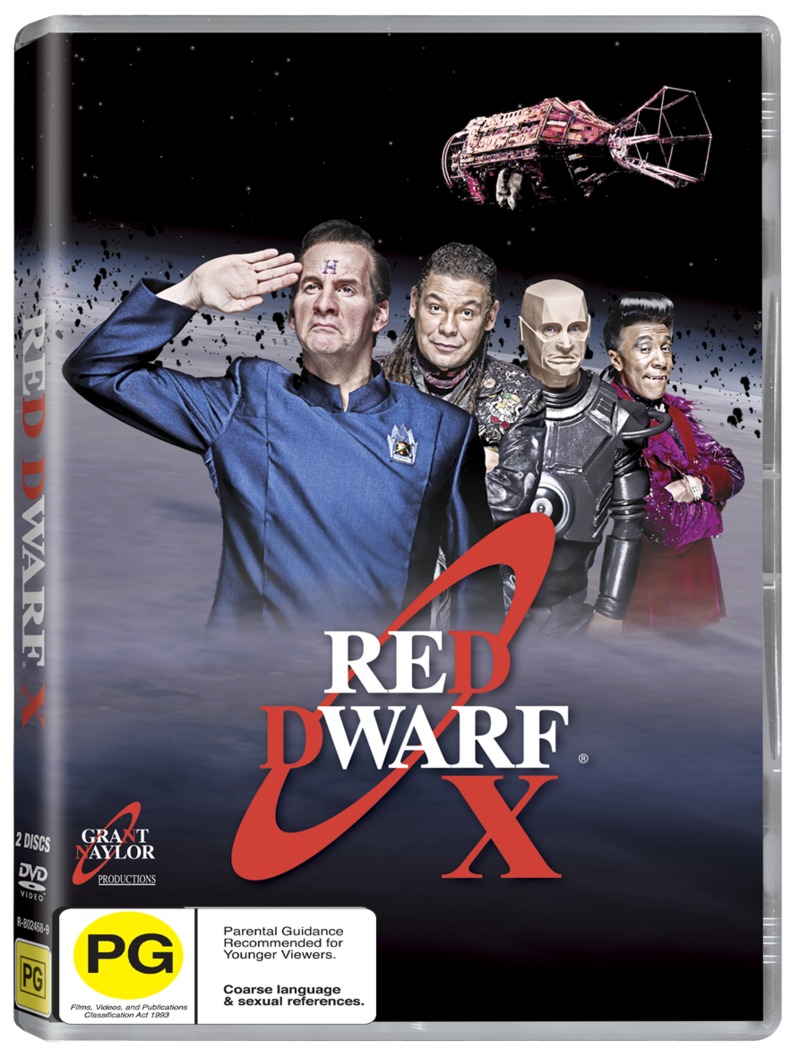 Red Dwarf X on DVD image