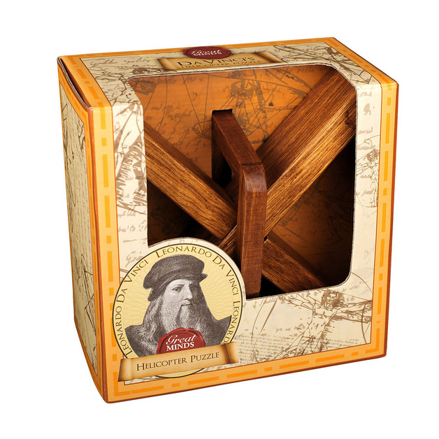 Great Minds: Da Vincis Helicopter Puzzle | Board Game | at Mighty Ape ...
