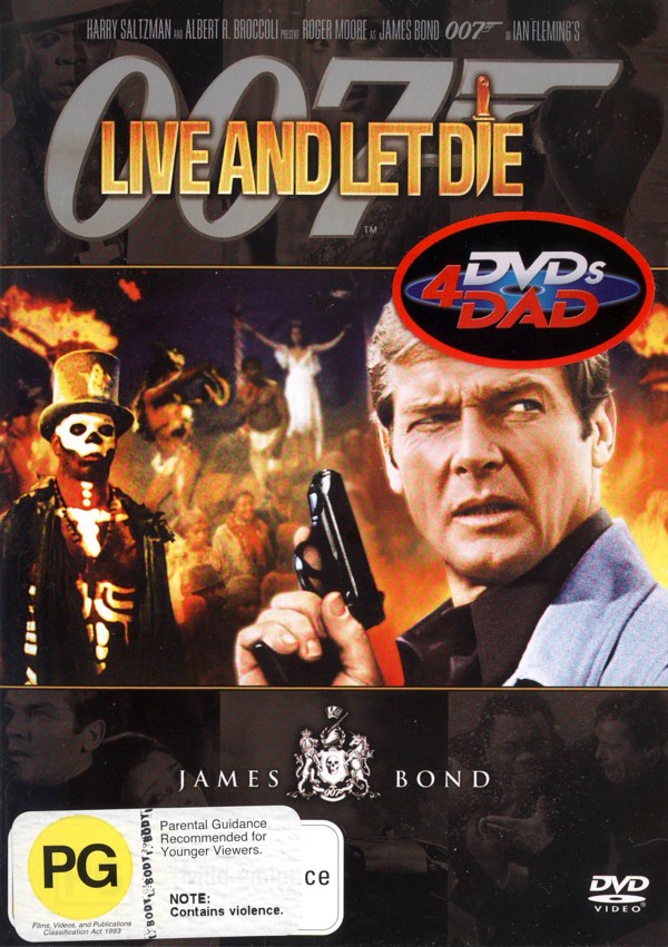 James Bond - Live and Let Die on DVD image
