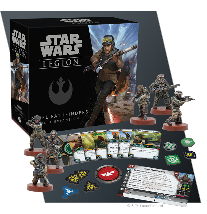 Star Wars Legion: Rebel Pathfinders image