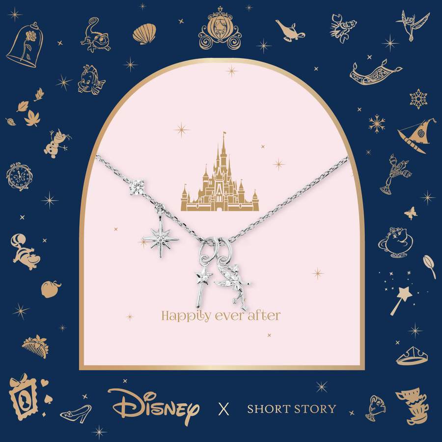 Short Story: Disney Tinker Bell Necklace - Silver image
