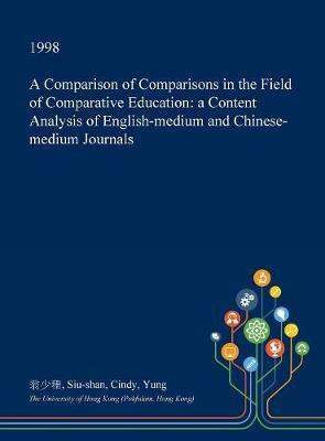 A Comparison of Comparisons in the Field of Comparative Education image