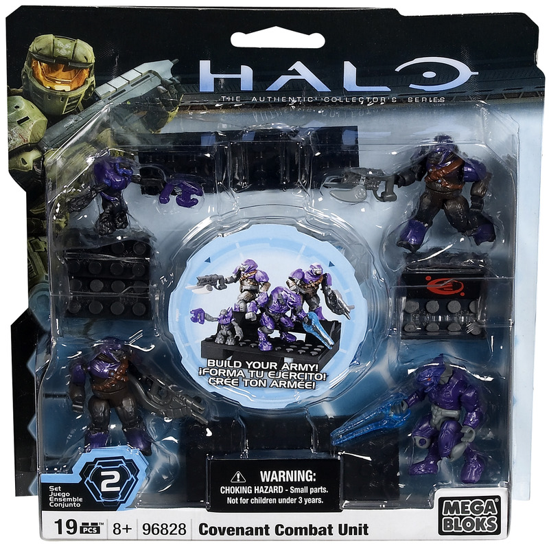 Buy Mega Bloks Halo Figures Set 2 Covenant Combat Unit at Mighty Ape NZ