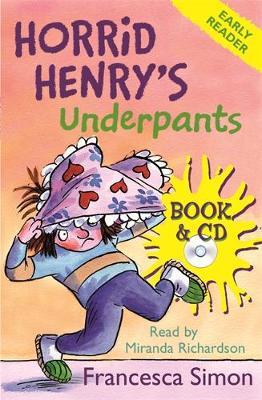 Horrid Henry's Underpants (book + CD) by Francesca Simon image