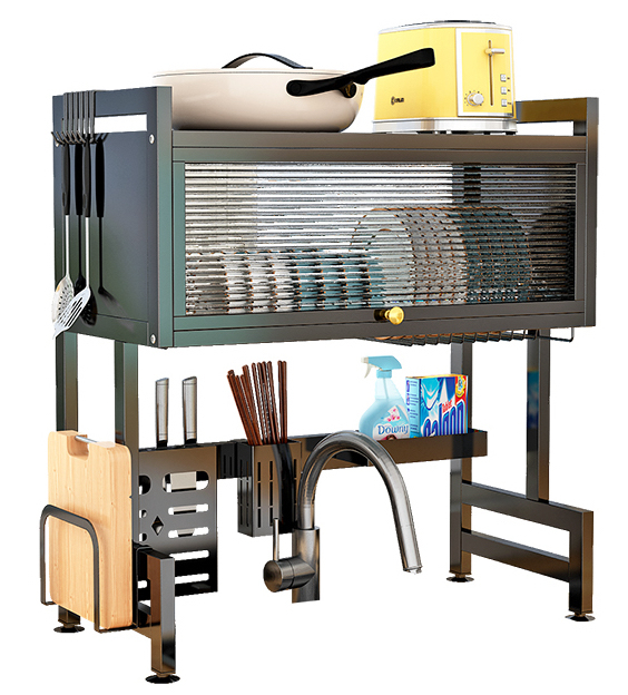 Over Sink Heavy Duty Dish Drying Rack 69cm(H) at Mighty Ape NZ